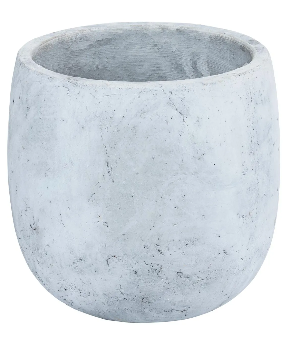 Dehner Beton-Übertopf Amber, bauchig