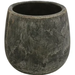 Dehner Beton-Übertopf Amber, bauchig