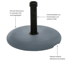 Dehner Betonschirmständer, 25 kg