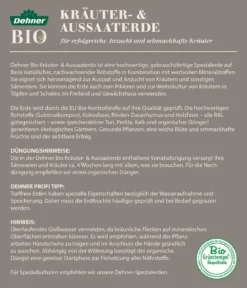 Dehner Bio Aussaat- und Kräutererde, 20 l