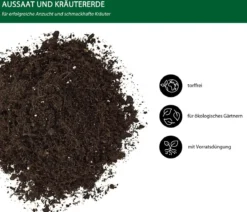 Dehner Bio Aussaat- und Kräutererde, 108 x 20 Liter