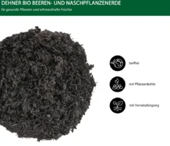 Dehner Bio Beeren und Naschpflanzenerde, 54 x 20 Liter