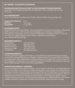 Dehner Bio Beeren und Naschpflanzenerde, 54 x 20 Liter