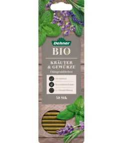 Dehner Bio Düngestäbchen Kräuter & Gewürze, 30 Stück