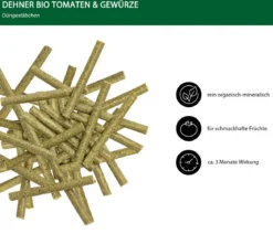 Dehner Bio Düngestäbchen Tomaten & Gemüse, 30 Stück