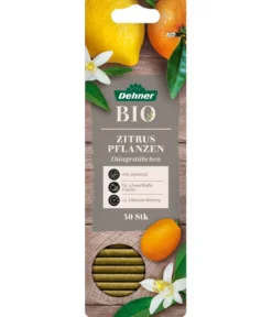 Dehner Bio Düngestäbchen Zitruspflanzen, 30 Stück