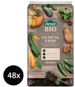 Dehner Bio Gemüseerde, 48 x 40 Liter