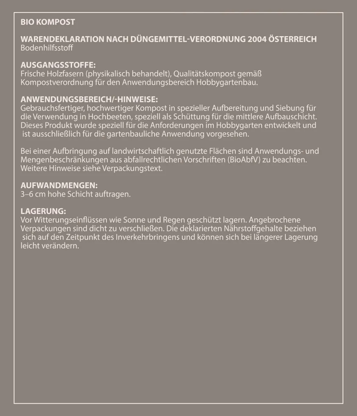 Dehner Bio Hochbeet-Kompost, 40 l