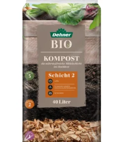 Dehner Bio Hochbeet-Kompost, 40 l
