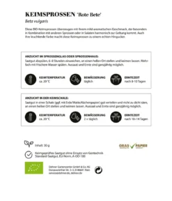Dehner Bio-Keimsprossen 'Rote Bete'