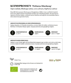 Dehner Bio-Keimsprossen 'Wellness-Mischung'