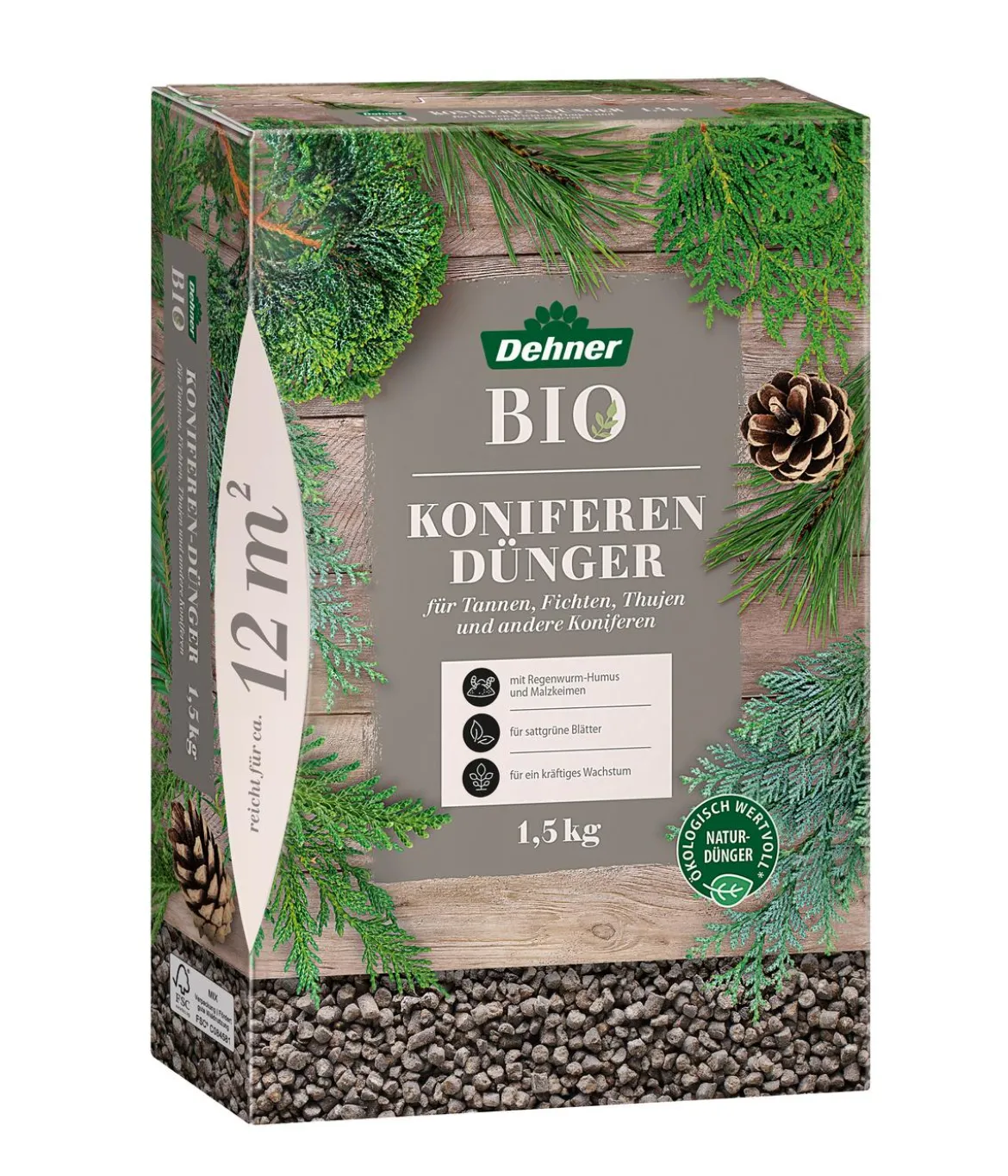 Dehner Bio Koniferen-Dünger, 1,5 kg