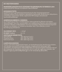 Dehner Bio Mediterranerde, 42 x 40 Liter