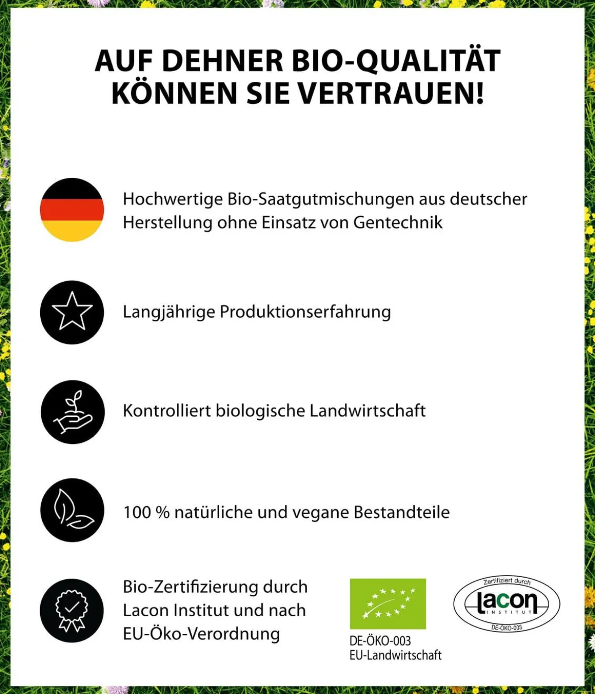 Dehner Bio Nützlingswiese, 250 g