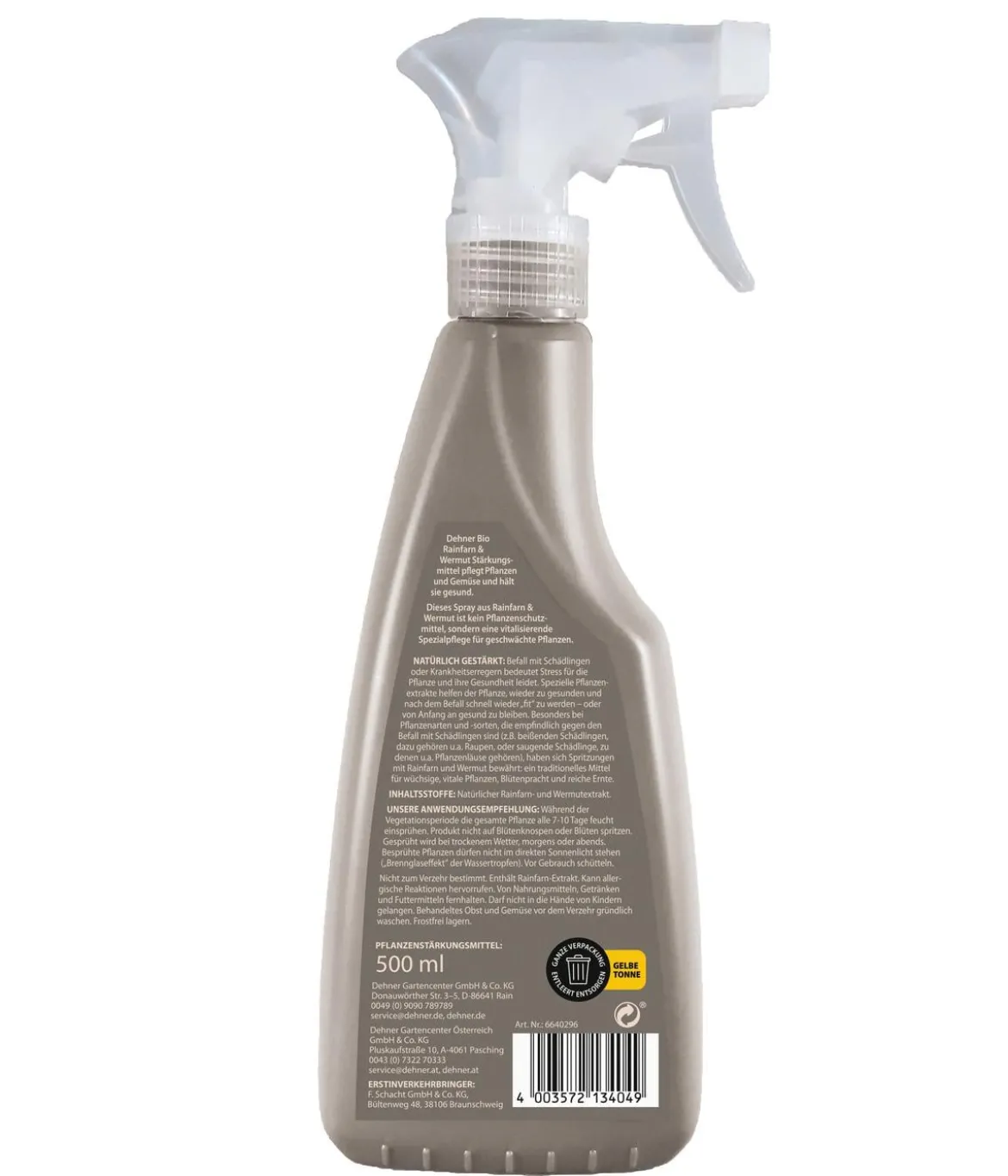 Dehner Bio Rainfarn- & Wermut-Spray, 500 ml