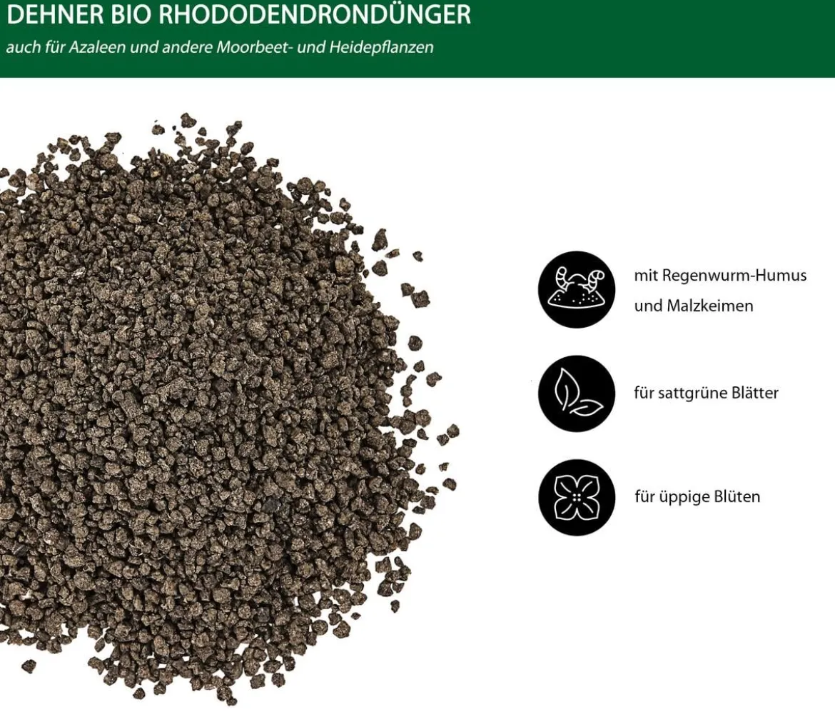 Dehner Bio Rhododendron-Dünger, 1,5 kg