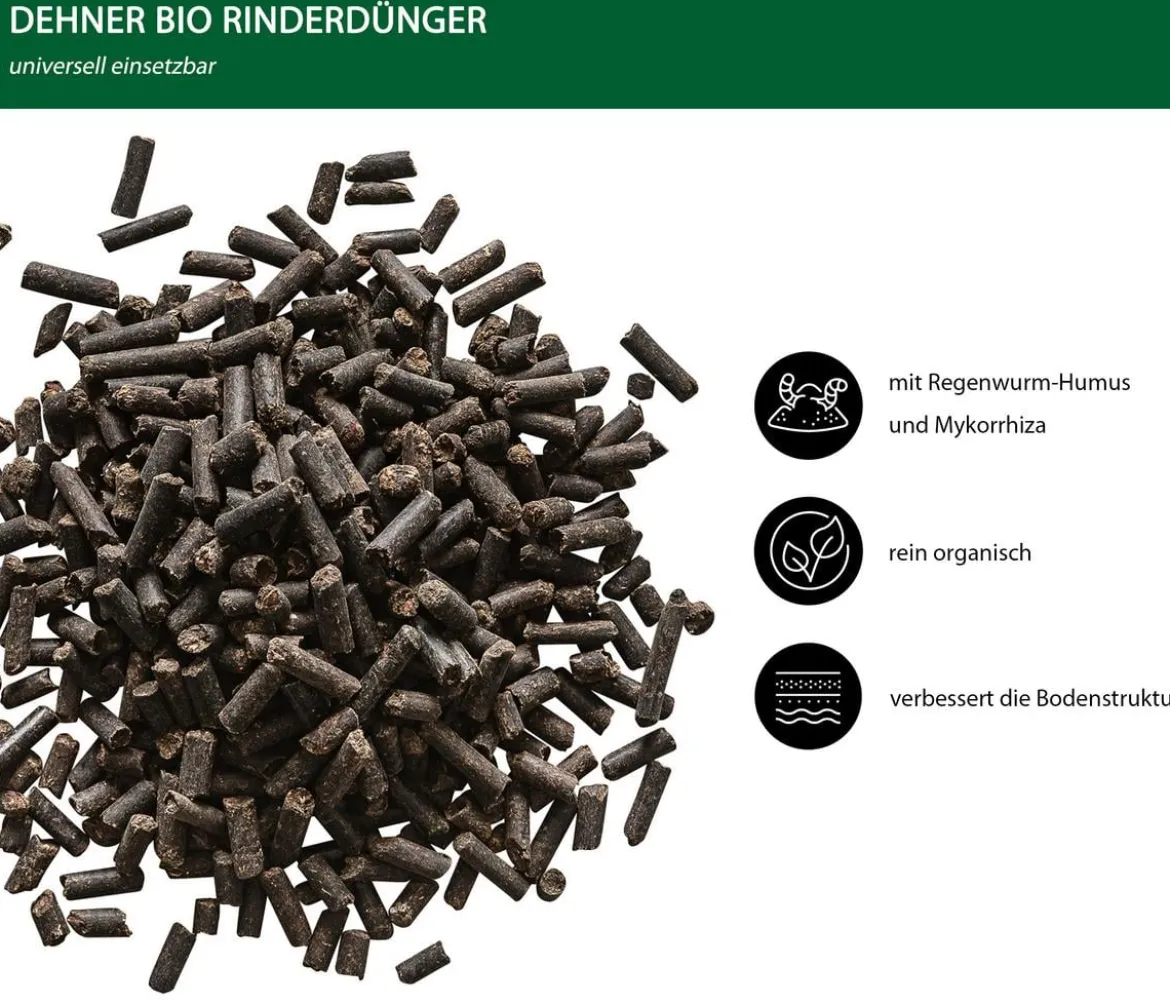Dehner Bio Rinder-Dünger, 5 kg
