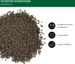 Dehner Bio Rosen-Dünger, 1,5 kg