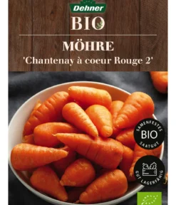 Dehner Bio-Saatgut Möhre 'Chantenay à coeur Rouge 2'