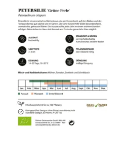Dehner Bio-Saatgut Petersilie 'Grüne Perle'