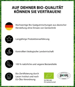 Dehner Bio Saatgut Spiel- und Sportrasen, 500 g