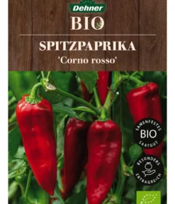 Dehner Bio-Saatgut Spitzpaprika 'Corno rosso'