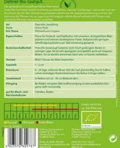Dehner Bio-Samen Petersilie 'Grüne Perle'