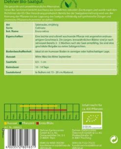 Dehner Bio-Samen Salatrauke 'Coltivata'