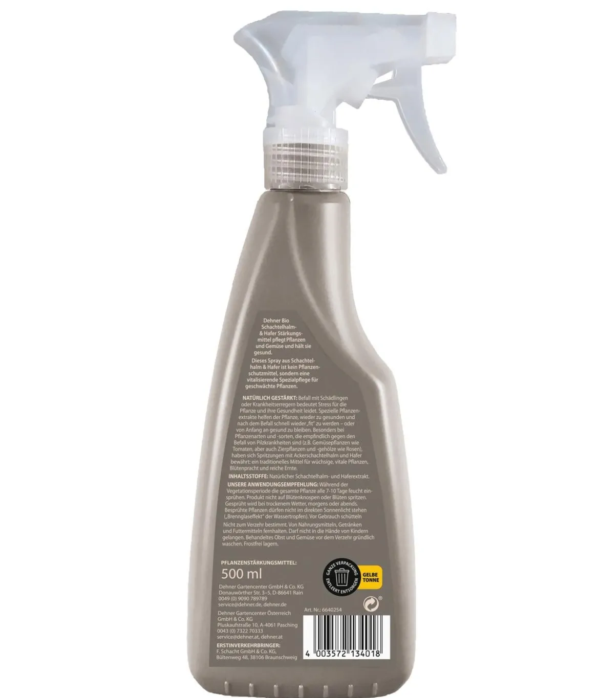 Dehner Bio Schachtelhalm- & Haferspray, 500 ml