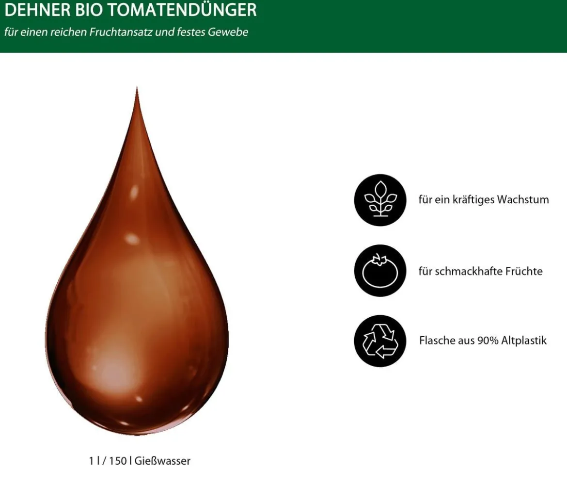 Dehner Bio Tomaten-Dünger, flüssig, 1 l