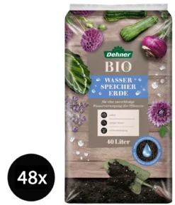 Dehner Bio Wasserspeichererde, 48 x 40 Liter
