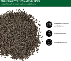 Dehner Bio Zitruspflanzen-Dünger, 1,5 kg
