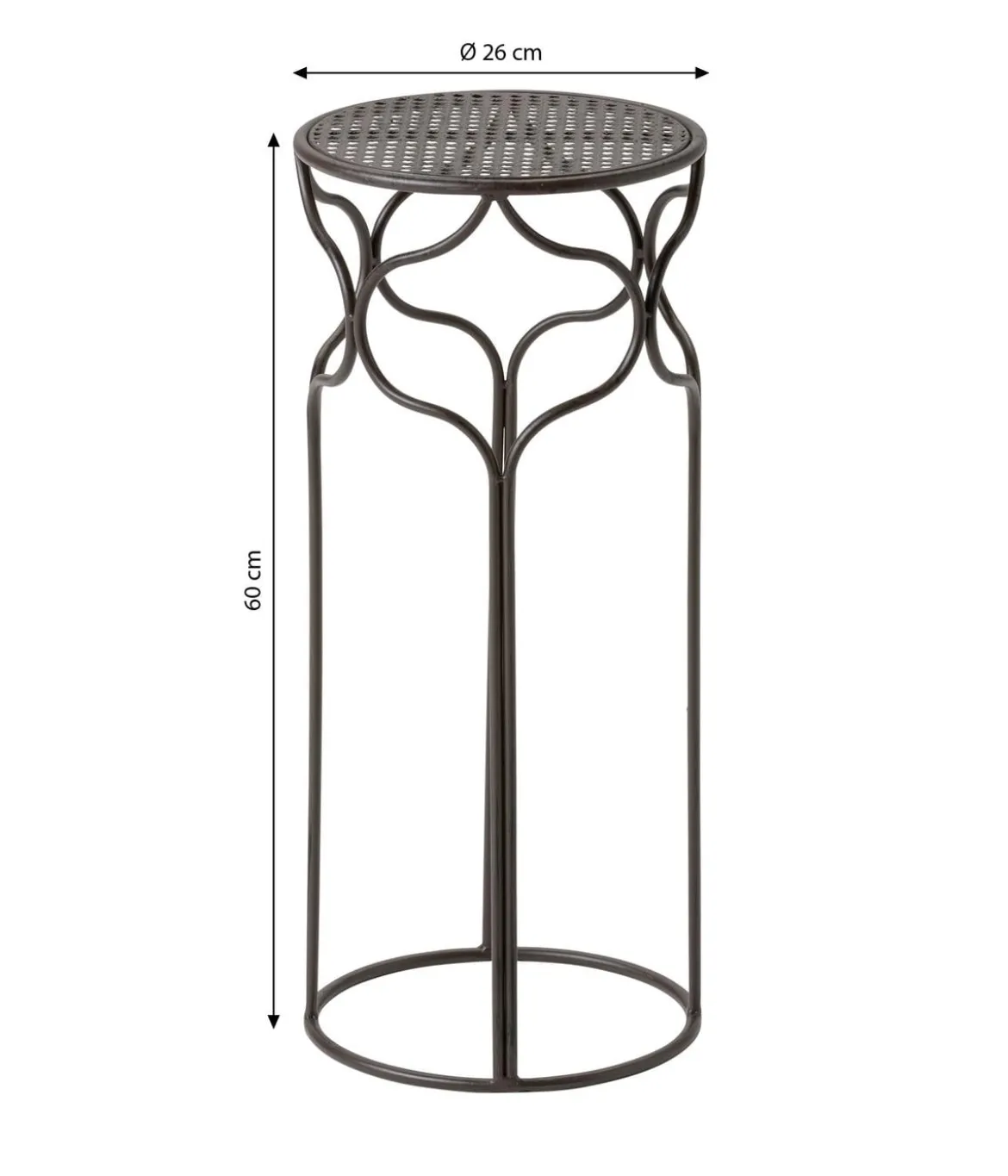 Dehner Blumenhocker-Set Giulia, schmal, 3-teilig
