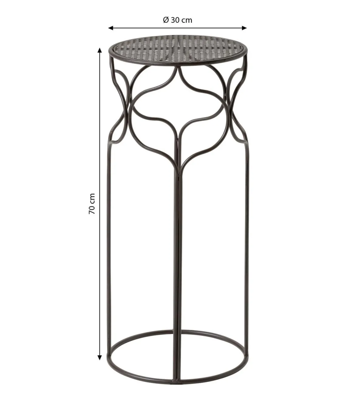 Dehner Blumenhocker-Set Giulia, schmal, 3-teilig