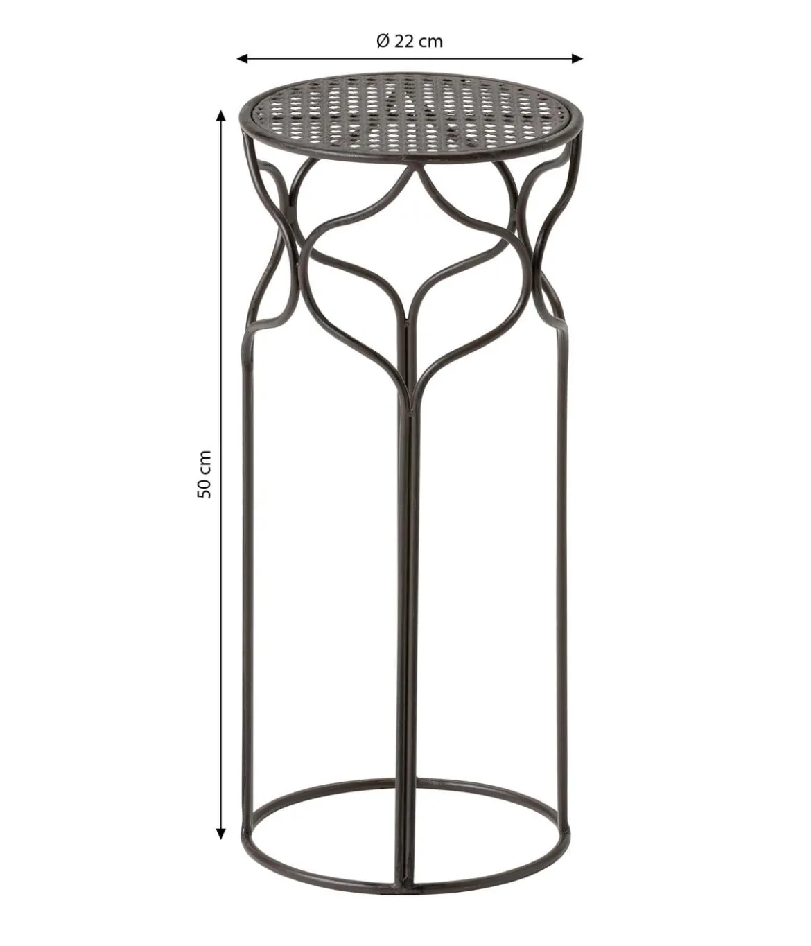 Dehner Blumenhocker-Set Giulia, schmal, 3-teilig
