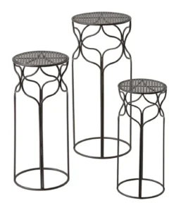 Dehner Blumenhocker-Set Giulia, schmal, 3-teilig