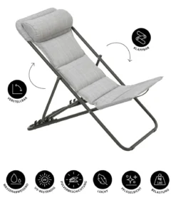 Dehner Campingstuhl Ibiza, ca. B62/H87/T76 cm