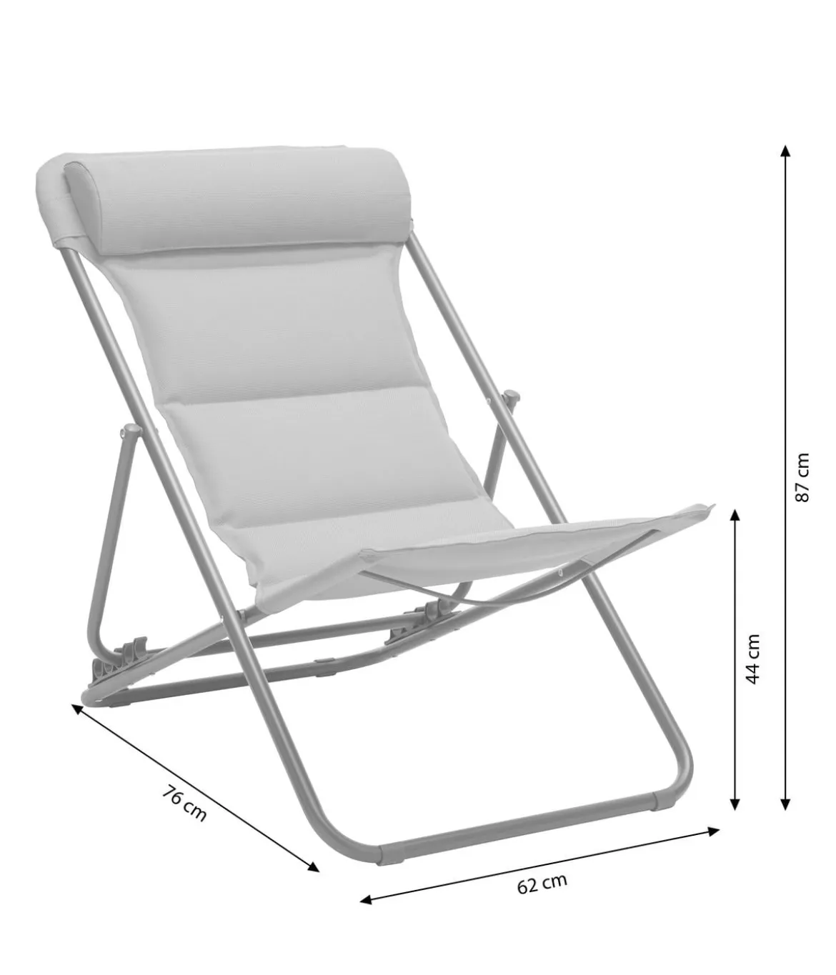 Dehner Campingstuhl Ibiza, ca. B62/H87/T76 cm