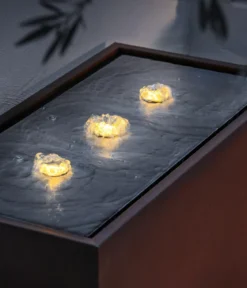 Dehner Cortenstahl-Gartenbrunnen, ca. H40 cm