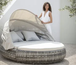 Dehner Daybed Tulum, ca. B179/H163/T220 cm