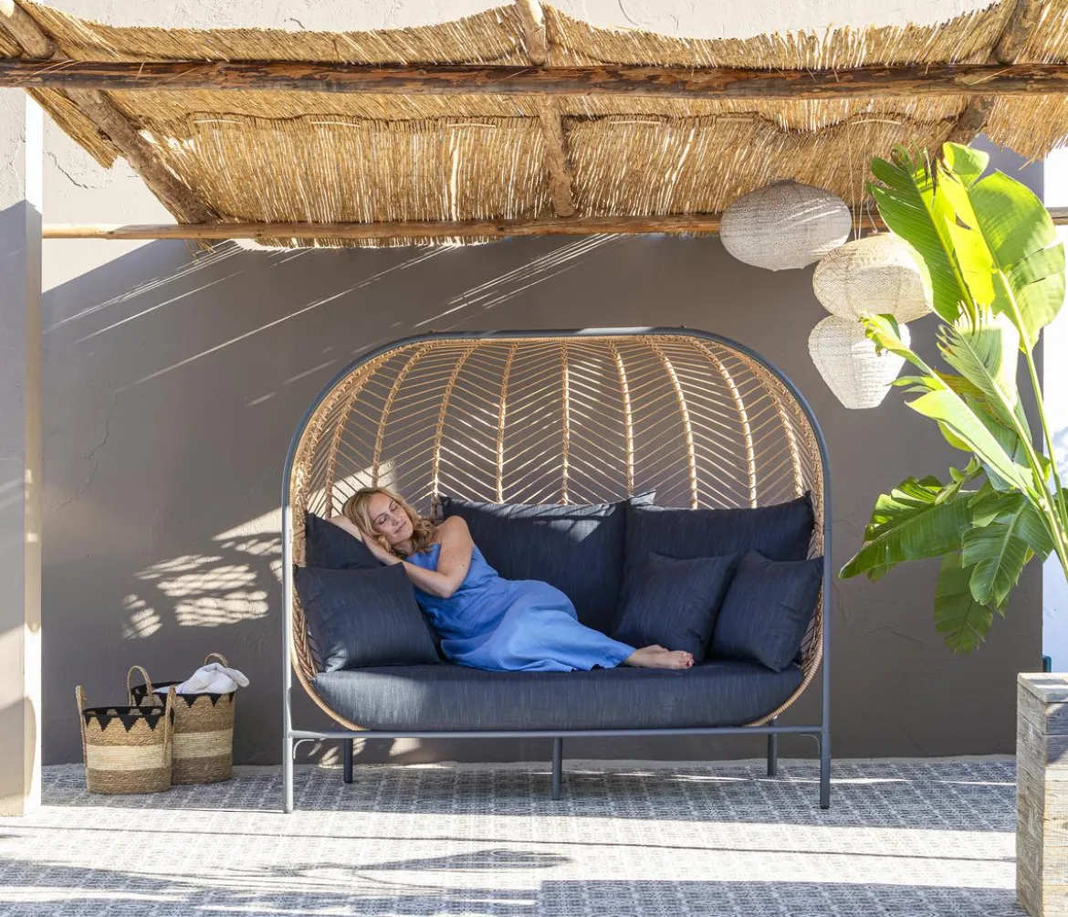Dehner Daybed Venezia, ca. B172/H153/T112 cm