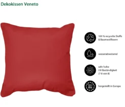 Dehner Dekokissen Veneto, ca. B40/H10/T40 cm