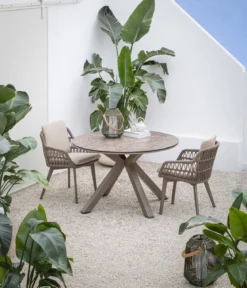 Dehner Diningtisch Marseille, ca. Ø120/H75 cm