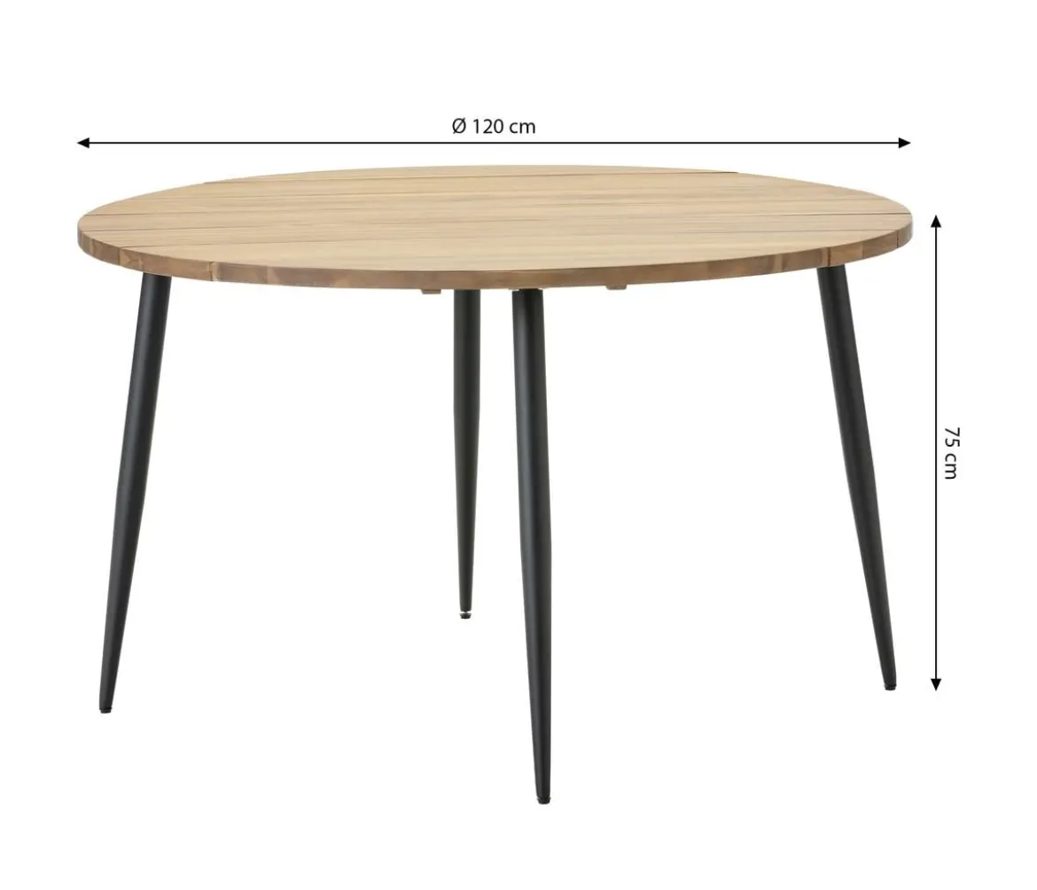 Dehner Dining-Tisch Venezia, Ø120/H75 cm