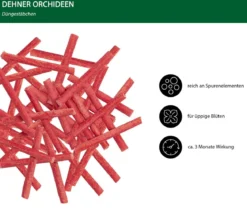 Dehner Düngestäbchen für Orchideen, 30 Stück