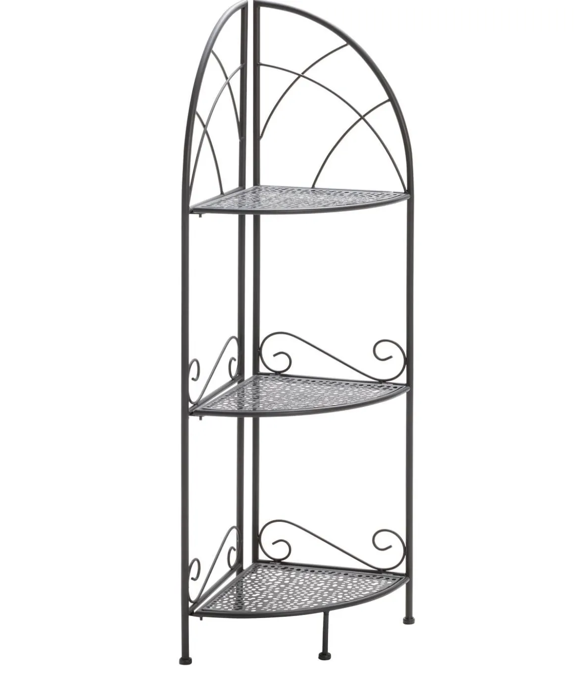 Dehner Eckregal Luca, ca. B31/H111/T31 cm