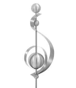 Dehner Edelstahl-Skulptur Klefo, ca. B19/H67/T10 cm