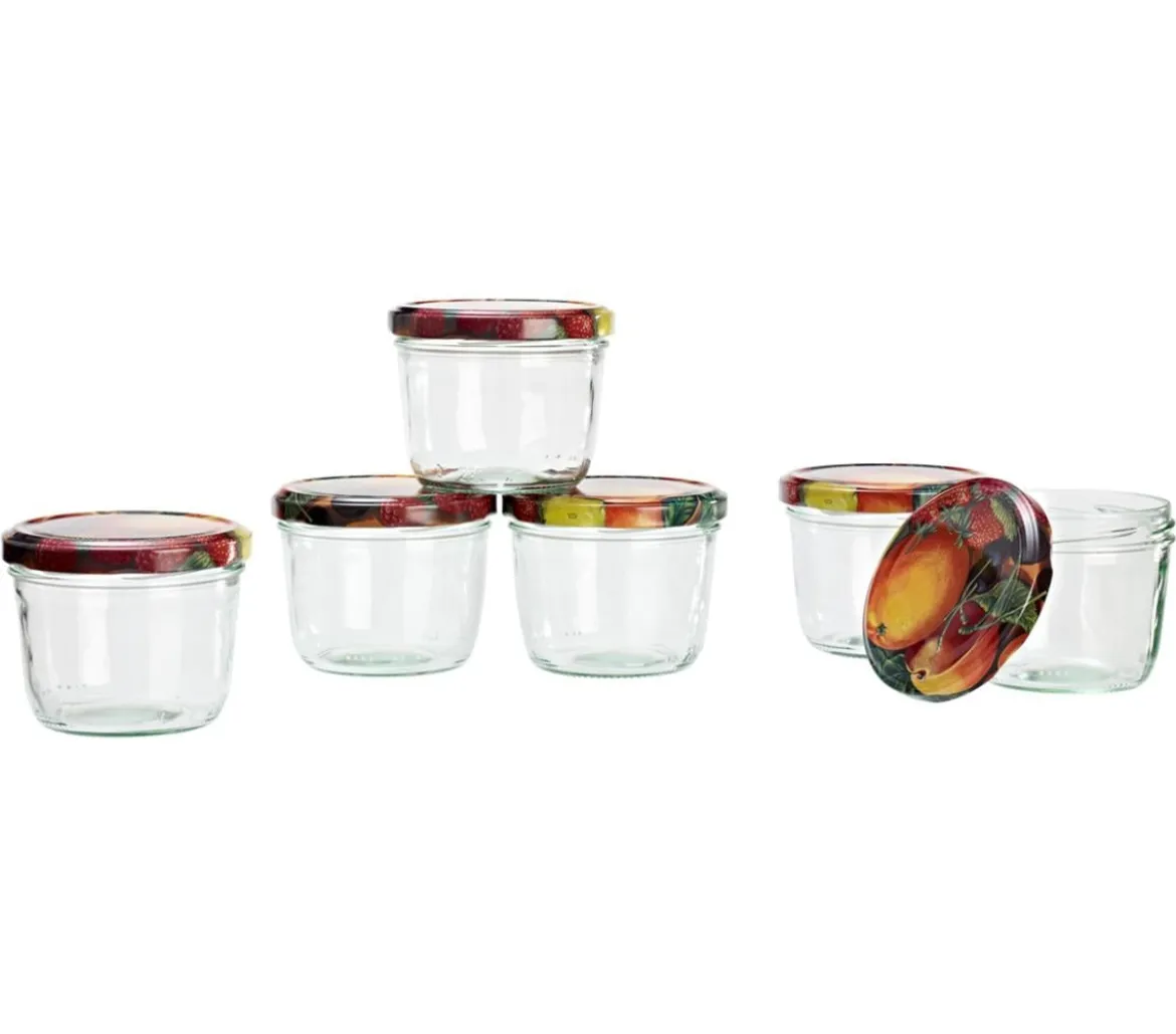 Dehner Einkochglas, 230 ml, 6er-Set