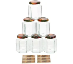 Dehner Einkochglas, 287 ml, 6er-Set