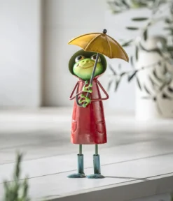 Dehner Eisen-Frosch mit Schirm